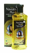 Охлаждающее масло для волос против выпадения Navratna Plus Himani .