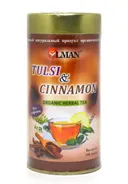 OLMAN organic Herbal tea Tulsi and Cinamon (Чай Тулси с Корицей) 100 г. 