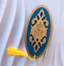 Шкатулка с изображением Белой раковины (синяя). 