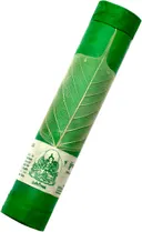 Благовоние Green Tara (Зеленая Тара) с листом дерева Бодхи, 30 палочек по 19 см.