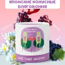 Благовоние CAFE TIME INCENSE — ENCHANTED MOOD (Лотос и вино) 5+5 конусов.