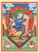 Открытка Симхамукха (12 х 16 см). 