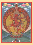 Открытка Дакини Курукулле (Ригчема) (12 х 16 см). 