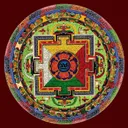 Постер на пластике Мандала 3, 30 x 30 см. 