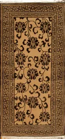Тибетский ковер (92 х 193 см, овечья шерсть). 
