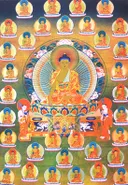 Постер 35 Будд Покаяния (30 x 40 см).
