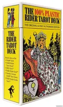 Уценка. The 100% plastic Rider Tarot Deck. Пластиковое Таро Райдера-Уэйта.