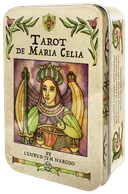 Tarot De Maria Celia in Tin. Таро Марии Целиа в металлической коробочке. 