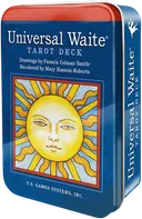 Универсальное Таро Уэйта в металлической коробочке. Universal Waite Tarot in a Tin. 