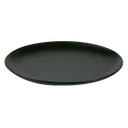 Черный подсвечник плоский. 