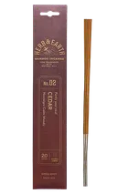 Благовоние на бамбуковой основе HERB & EARTH Cedar КЕДР, 20 палочек по 18 см. 