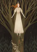 Открытка Темный лес, 10,4 х 14,8 см.