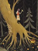 Открытка Немофилист, 10,4 х 14,8 см. 