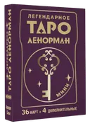 МИНИ Легендарное Таро Ленорман (36 + 4 карты). 