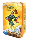 Radiant Rider-Waite Tarot in a Tin. Радужное Таро Райдера-Уэйта в металлической коробочке. 