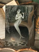 Поэтический мини-постер Сирена, A5, 14,8 х 21 см. 