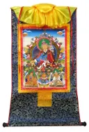 Тханка Гуру Падмасамбхава (печатная, тханка 54 х 82 см, изображение 30,5 х 43,5 см).