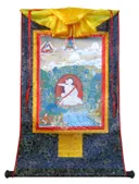 Тханка Миларепа (печатная, 54 х 82 см). 