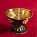 Чаши для подношений (набор из 8 шт.), 10,6 см, коричневые, металл, Китай. 
