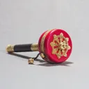 Молитвенный барабан (красный, 25 см). 