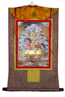 Тханка царь Гесар (печатная, ~51 х 83 см). 