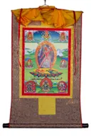 Тханка Ваджрайогини (печатная, ~51 х 83 см). 