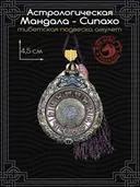 Спиннер-брелок Буддистский "Астрологическая мандала" (Сипахо), 4,5 см. 