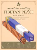 Благовоние Tibetan Peace Incense (Тибетский мир), 30 палочек по 21,5 см.